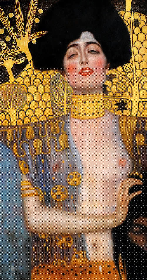 Judith with the Head of Holoferne Gustav Klimt